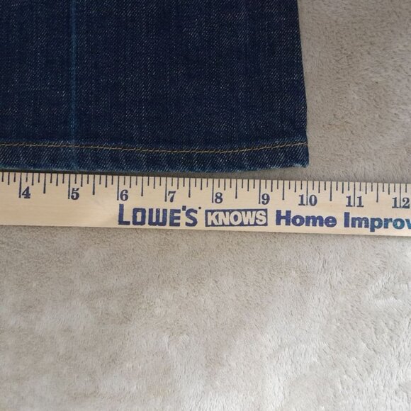 AG Adriano Goldschmied Flare Jeans Womens Size 29 The Club Dark Wash Distressed - Picture 12 of 12